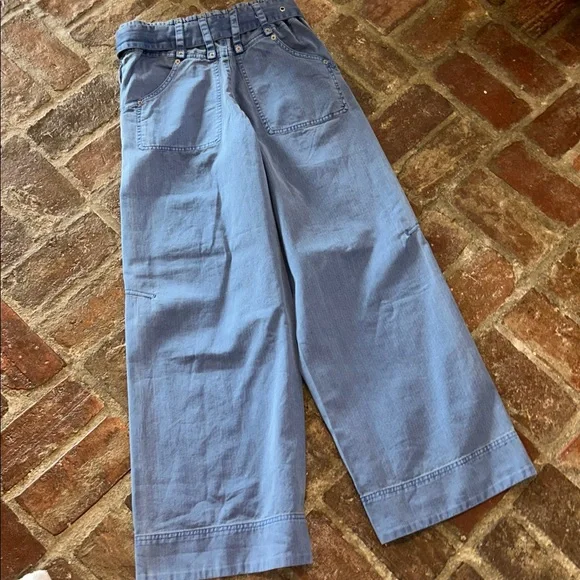 ⭐️NWT Free People Sloane Belted Wide Leg Pants⭐️ - Picture 10 of 11